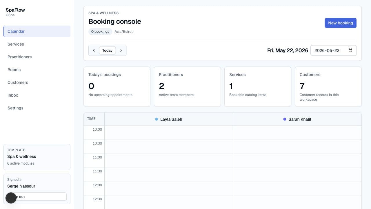 Flo8 dashboard changing as the page scrolls